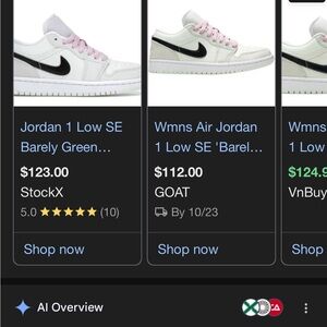 Nike Air Jordan 1 Low SE with Pink and Black Accents